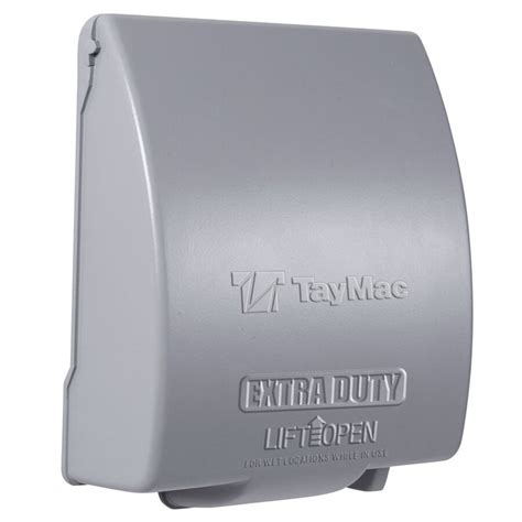 all weather metal 2 gang in-use cover junction box|2 gang electrical box covers.